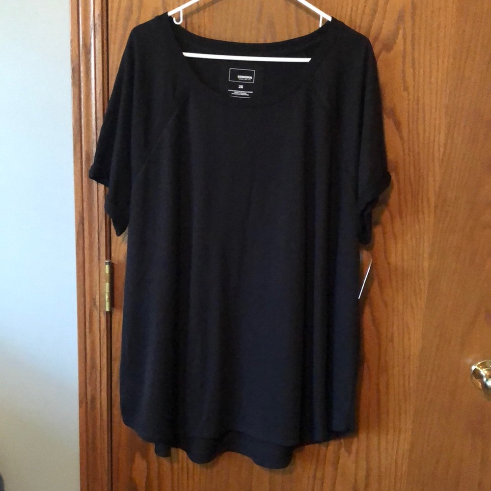 Sonoma Black Plus Size Tunic